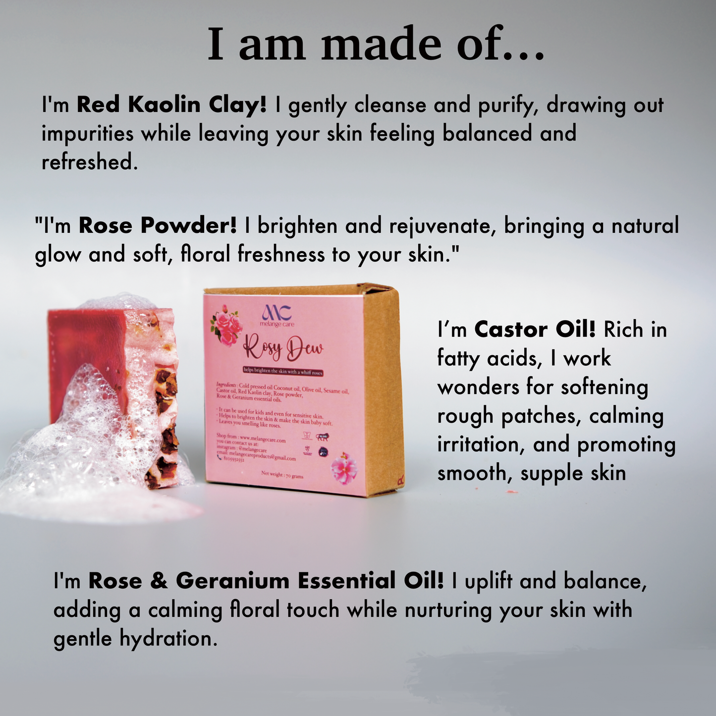 Rosy Dew Soap
