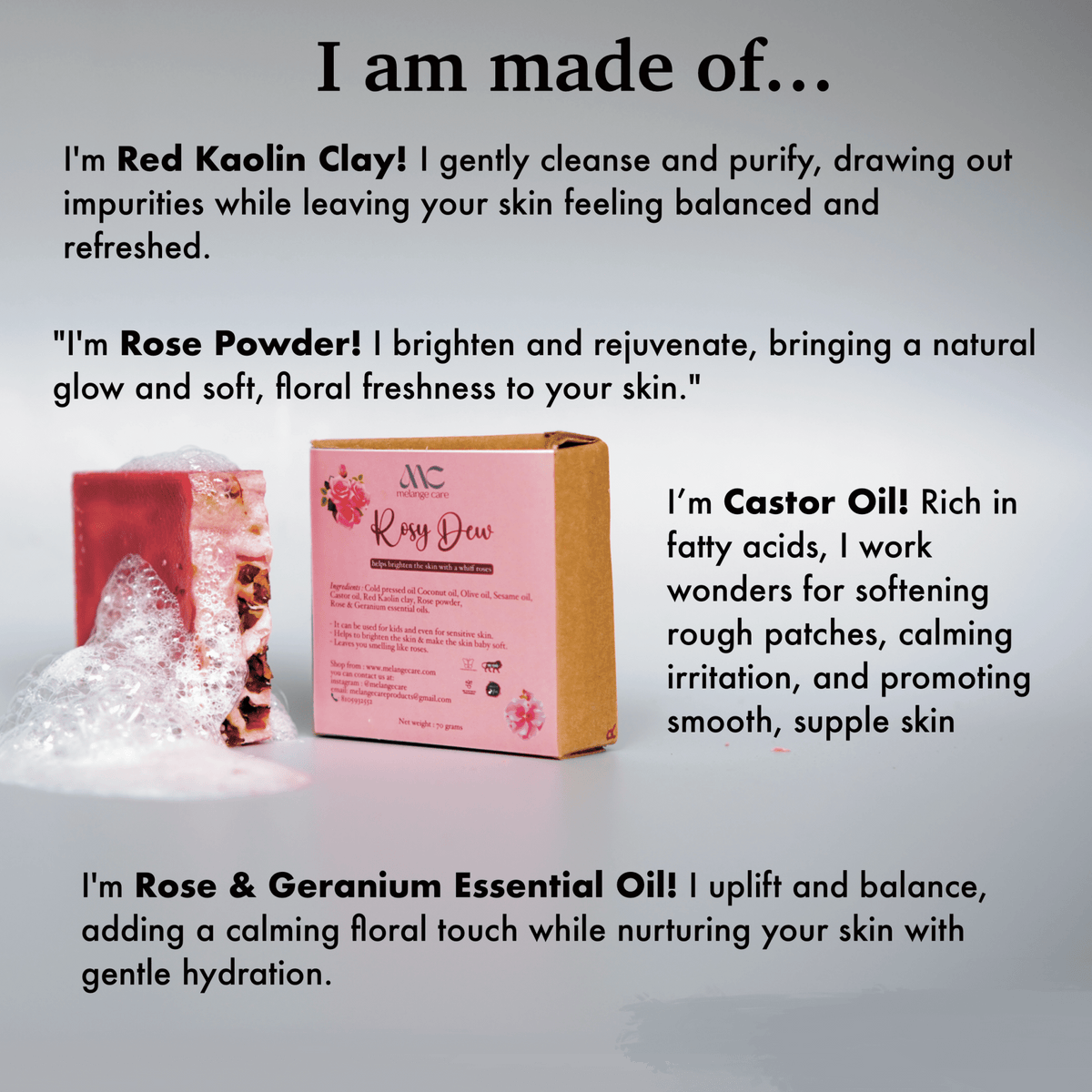 Rosy Dew Soap