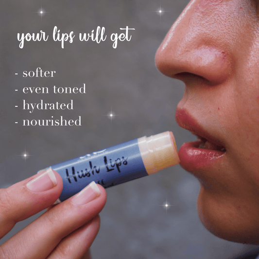 Melange Hush Lips lip balm reduces pigmentation and dark lips India