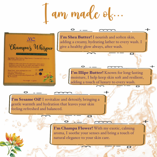 Champas Whisper Soap : A Luxurious Blend of Nature's Best