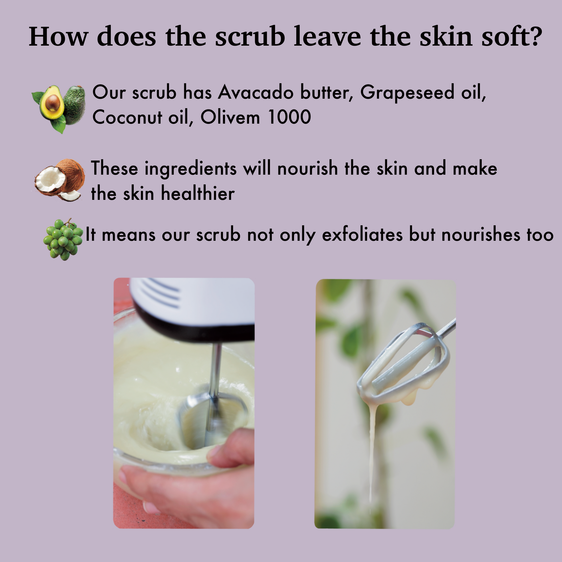 Melange Body Buff freshly ground coffee scrub for soft glowing skin