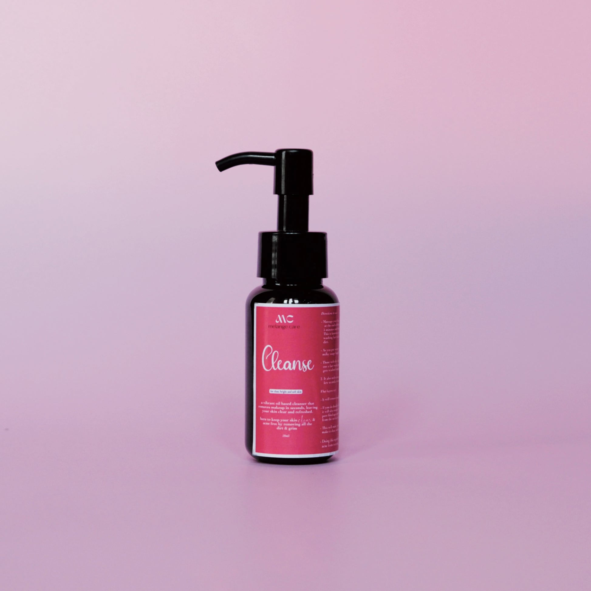 Melange Cleanse natural double cleansing oil for all skin types India