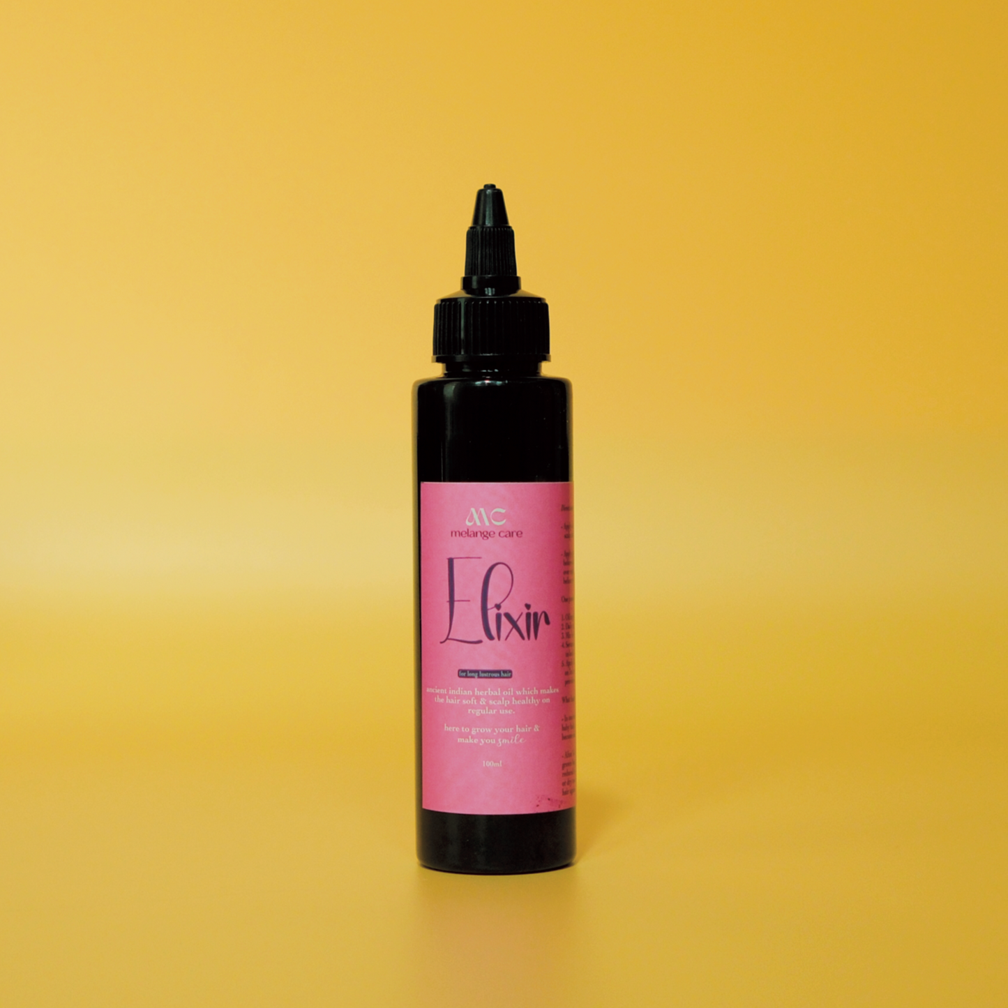 Melange Elixir natural hair growth oil handmade India