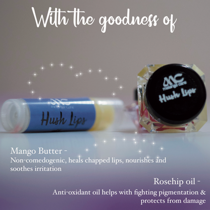 Melange Hush Lips overnight lip mask for chapped lips and lip cheilitis