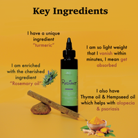 Melange Radiant handmade chemical free hair oil Melange Care