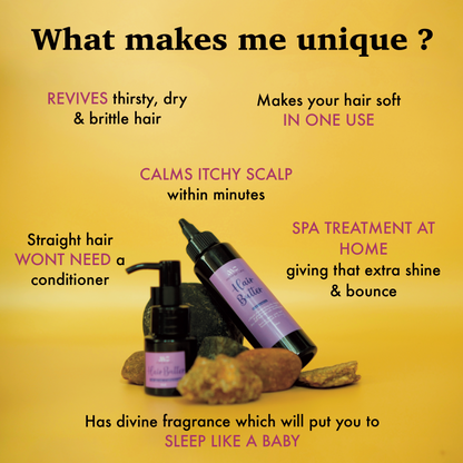 Melange Summer Collection Hair Butter for soft manageable and healthy hair in summer
